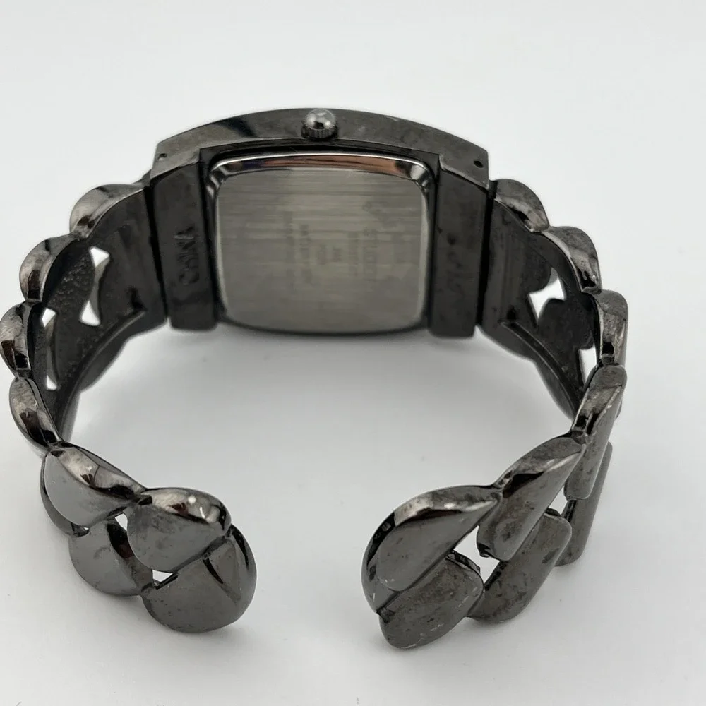 Studio Time Watch Women 31mm Case‎ Hinge Bangle Band- New Battery